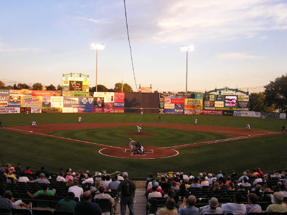 Waterfront Park, from behind Home Plate