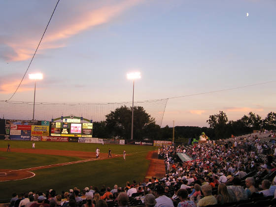 The Moon over Trenton - Waterfront Park