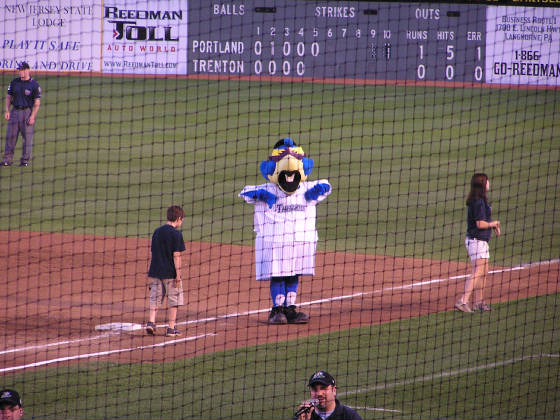 Boomer - The Thunder Mascot - Waterfront Park