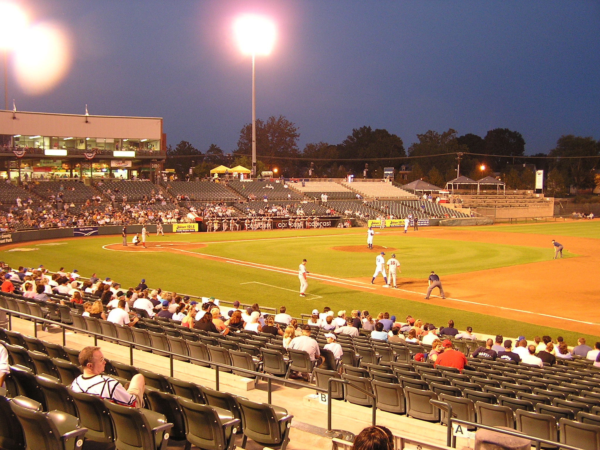 Timing the pitcher - Waterfront Park, Trneton NJ